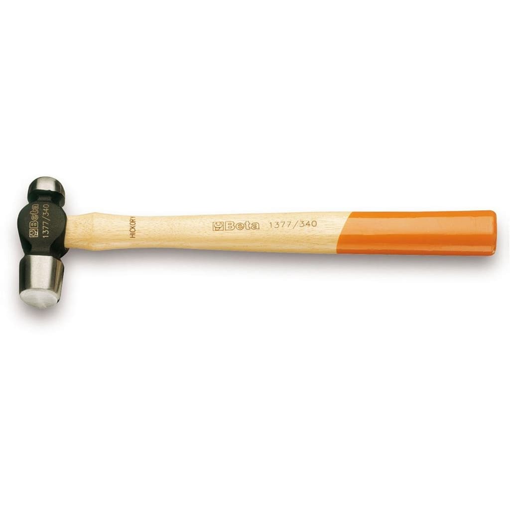 BM SPA - BMM013770134 Martelli con testa tonda e penna sferica per calderai e lattonieri manico in legno