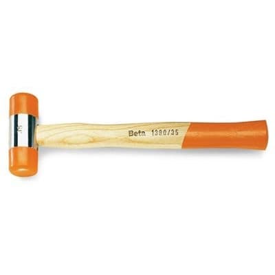 BM SPA - BMM013900022 Mazzuole con battenti intercambiabili in poliuretano manico in legno