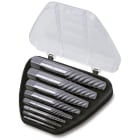 BM SPA - BMM014300108 Serie di estrattori conici per viti e prigionieri danneggiati destrorsi in astuccio di plastica