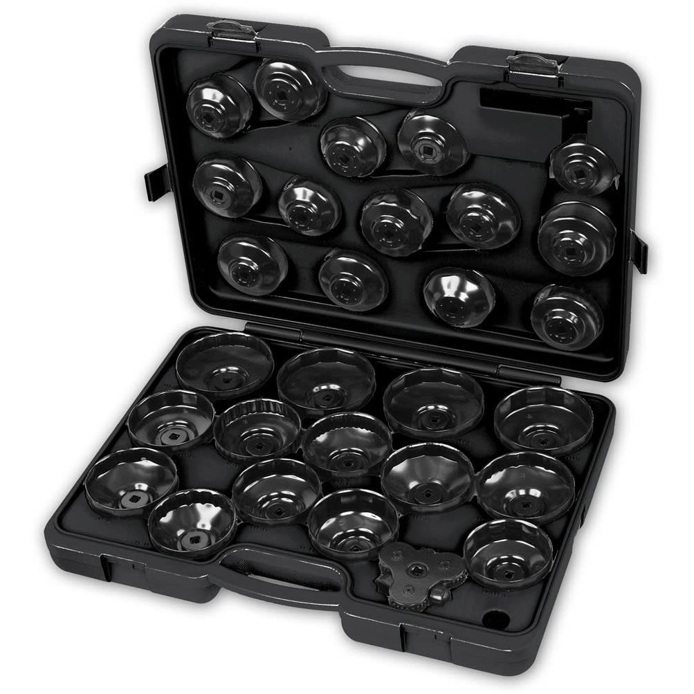 BM SPA - BMM014930000 Serie di 28 chiavi a bussola per filtri olio