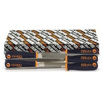 BM SPA - BMM017190250 Serie di 5 lime a taglio grossolano con impugnatura