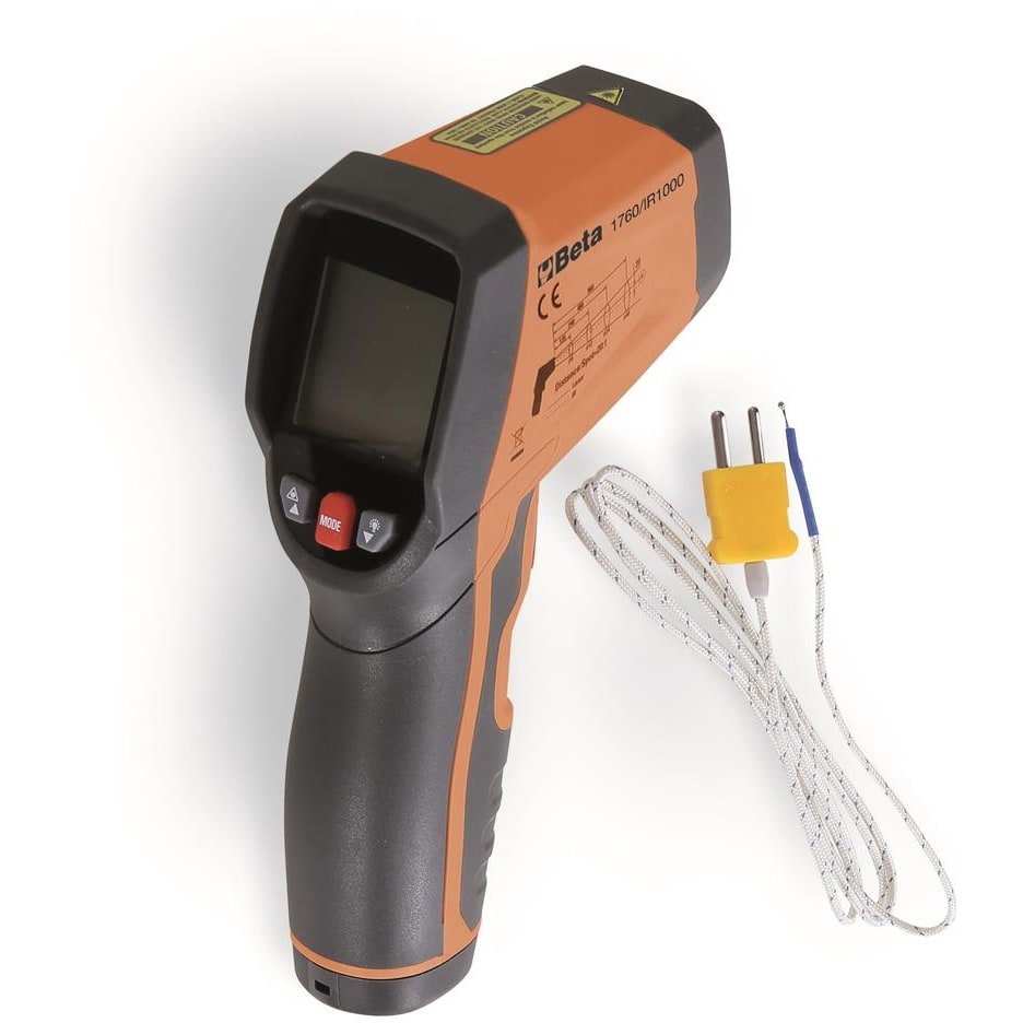BM SPA - BMM017600400 Termometro digitale ad infrarossi con doppio puntamento laser