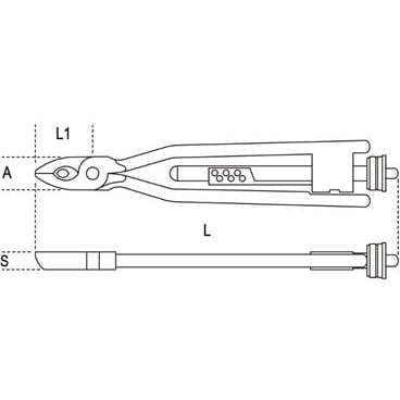 BM SPA - BMM017610130 PINZE TORCIFILO REVERSIBILI 230