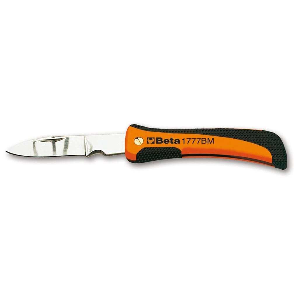 BM SPA - BMM017770100 Coltello a serramanico con gola spellafili lama in acciaio inossidabile