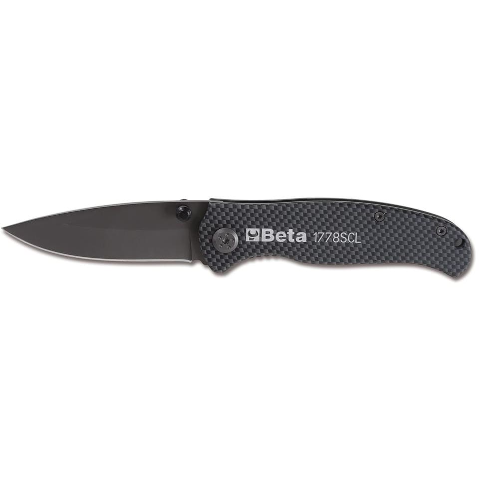 BM SPA BMM017780089 COLTELLI SERRAMANICO SOFT-CARBON-LOOK