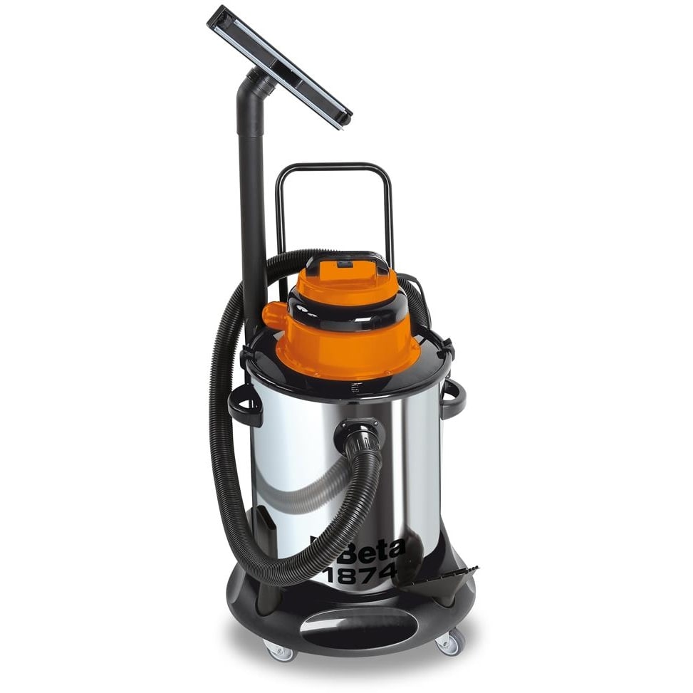 BM SPA - BMM018740050 Aspiratore 50 litri per solidi e liquidi bidone in acciaio INOX