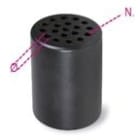 BM SPA BMM019440006 PORTA AGHI 3X19 1944 N-A PA3