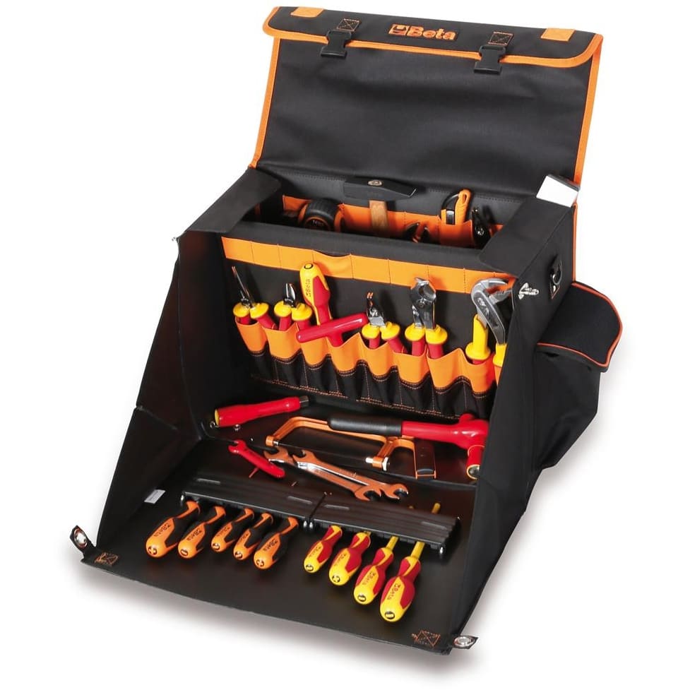 BM SPA - BMM021120000 Borsa portautensili in tessuto tecnico, vuota