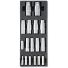 BM SPA - BMM024240103 Termoformato rigido in ABS bussole lunghe da 1/2"