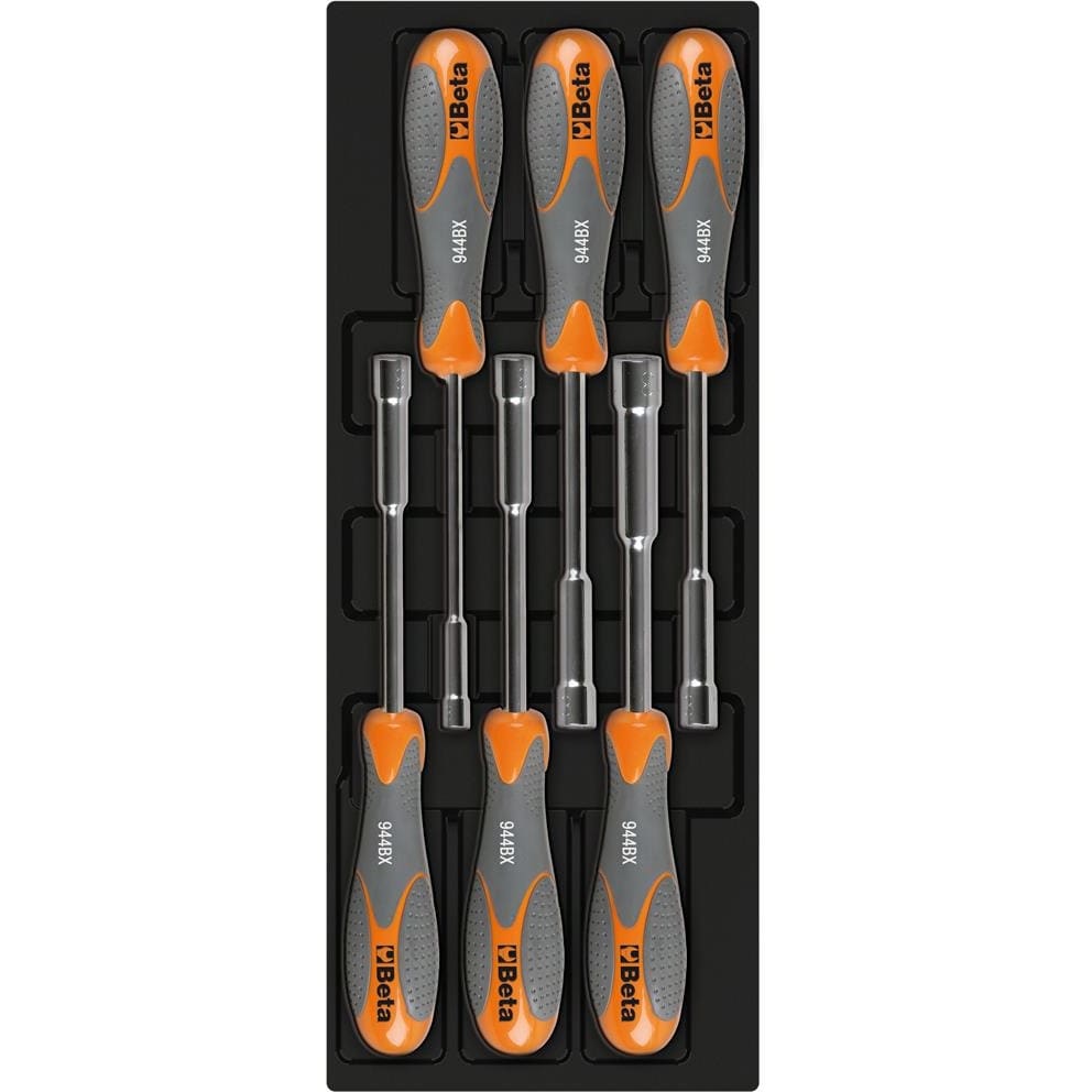 BM SPA - BMM024240227 Termoformato rigido in ABS chiavi a bussola esagonale profonda Beta Max