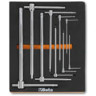 BM SPA - BMM024500069 Vassoio morbido in EVA chiavi a T con tre estremità maschio esagonale