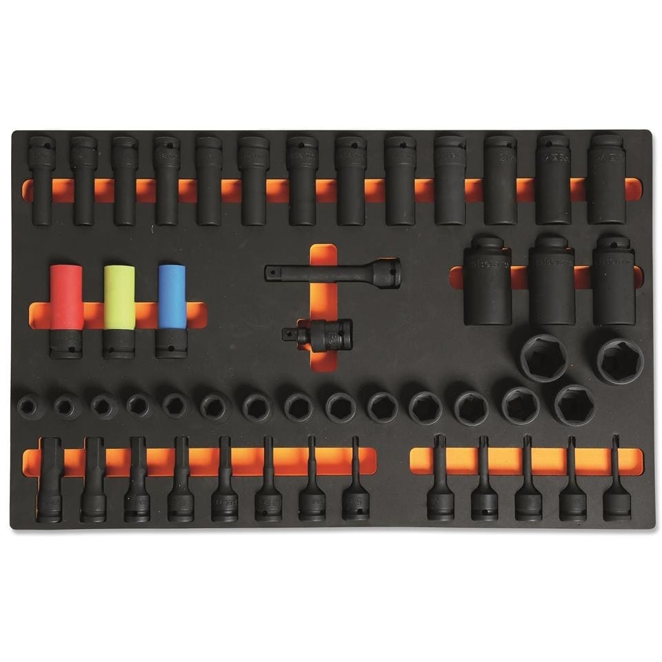 BM SPA - BMM024500128 Vassoio morbido in EVA bussole e accessori da 1/2'