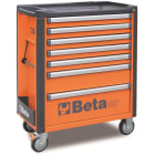 BM SPA BMM037000071 CASSETT.7 DRAWERS VUOTE ORANGE C37 7/O