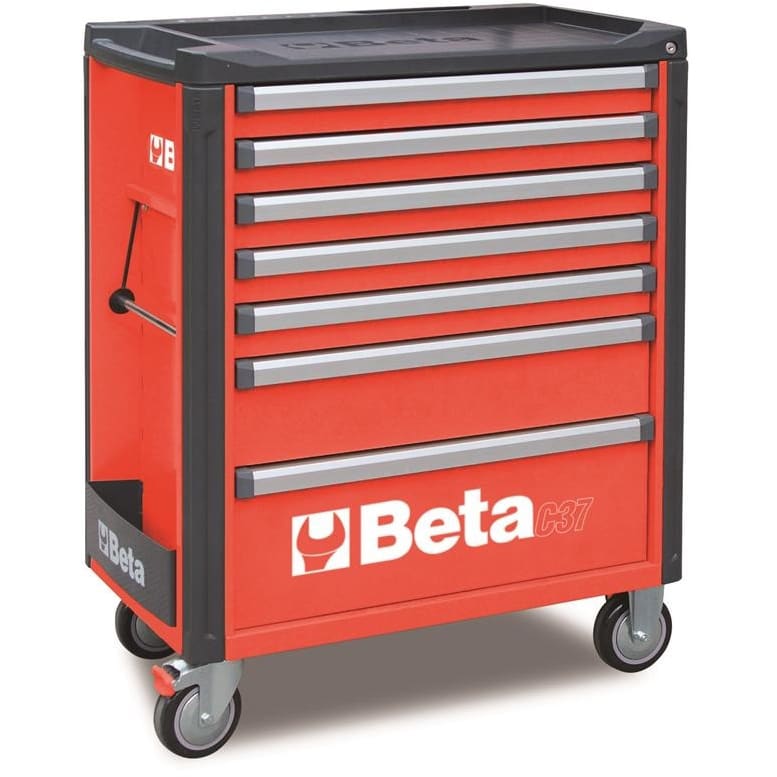 BM SPA BMM037000073 CASSETT.7 DRAWERS VUOTE RED C37 7/R