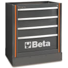 BM SPA - BMM055000212 Modulo fisso con 4 cassetti per arredo officina