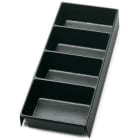 BM SPA - BMM088880353 Termoformati rigidi in ABS portaminuterie in materiale plastico per tutti i modelli di cassettiere e per i carrelli