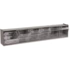 BM SPA - BMM088880440 Portaminuterie a 6 vaschette in materiale plastico, con supporto