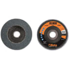 BM SPA - BMM112040004 Dischi lamellari con tela abrasiva allo zirconio, supporto in fibra di vetro e lamella singola