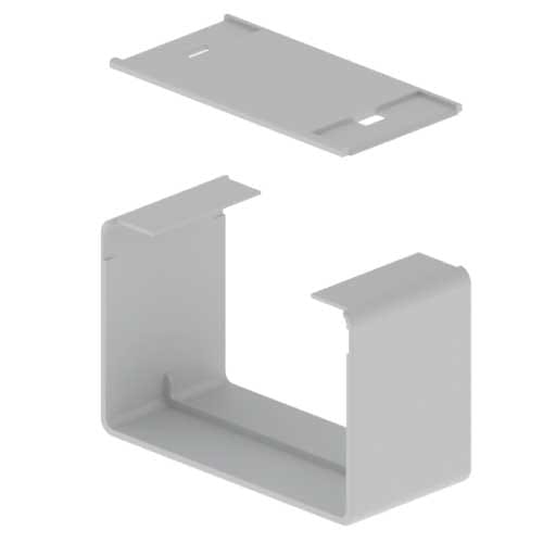 UNEX APARELLAJE ELEC UNY66114-48 66 COPRI-GIUNZIONI GRIGIO 60X100 U48X