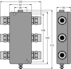 TURCK BANNER SRL TUK6611416 JBBS-48SC-T415/3G