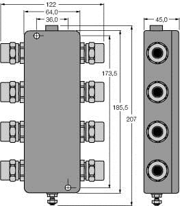 TURCK BANNER SRL TUK6611418 JBBS-48SC-T615/3G
