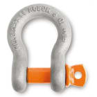 BM SPA - BMM080290106 Grillo per sollevamento a lira, perno a vite acciaio legato ad alta resistenza staffa zincata a caldo