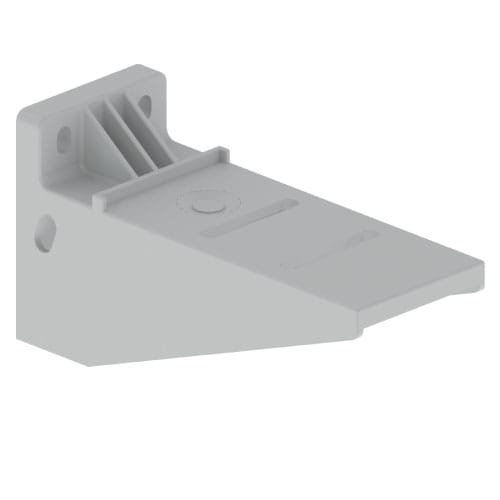 UNEX APARELLAJE ELEC UNY66153 66 SUPPORTO ORIZZ. ISOL. GRIGIO 150 U23X