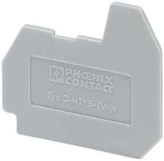 PHOENIX CONTACT - PHC3002979 D-MT 1,5-TWIN PIASTRA TERMINALE