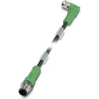 PHOENIX CONTACT PHC1668483 SAC-4P-M12MS/ 0,6-PUR/M12FR CAVO SENSORE