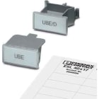 PHOENIX CONTACT - PHC0800310 UBE PORTACARTELLINI PER MORSETTIERE