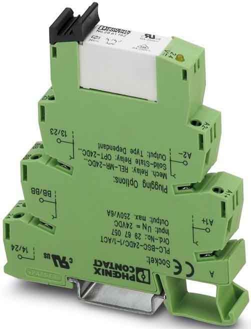 PHOENIX CONTACT PHC2967015 PLC-BSC- 24DC/21-21 VITE RELE IP67 2C