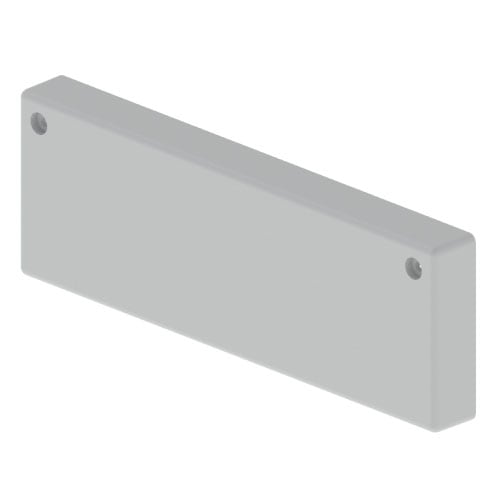 UNEX APARELLAJE ELEC UNY66213 66 COPERCHIO FINALE GRIGIO 60X200 U23X