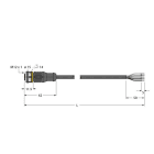 TURCK BANNER SRL - TUK6625016 RKC4.5T-2/TEL