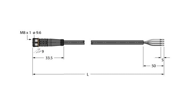 TURCK BANNER SRL TUK6625061 PKG4M-2/TEL