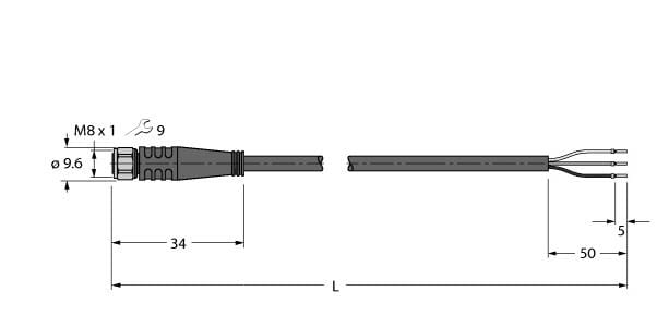 TURCK BANNER SRL TUK6625385 PKGV3M-2/TEL