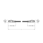 TURCK BANNER SRL TUK6635219 RJ45S-RJ45S-4422-5M