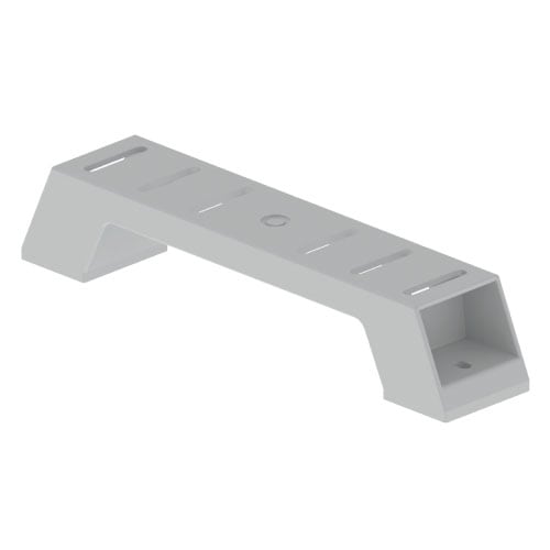 UNEX APARELLAJE ELEC UNY66405 66 SUPPORTO VERTICALE ISOL. GRIGIO 400 U
