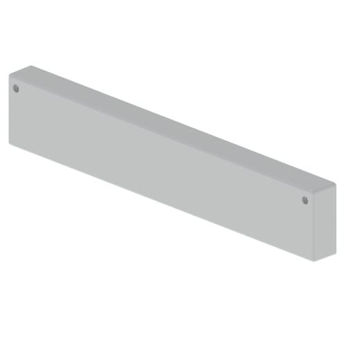 UNEX APARELLAJE ELEC UNY66413 66 COPERCHIO FINALE GRIGIO 60X400 U23X