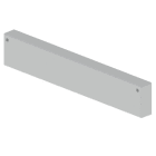 UNEX APARELLAJE ELEC UNY66413 66 COPERCHIO FINALE GRIGIO 60X400 U23X