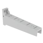 UNEX APARELLAJE ELEC UNY66503 66 SUPPORTO ORIZZ. ISOL. GRIGIO 500 U23X