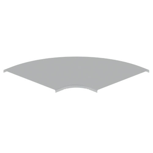 UNEX APARELLAJE ELEC - UNY66611 66 COPERCHIO CURVA PIANA 90 GRIG 600 U2