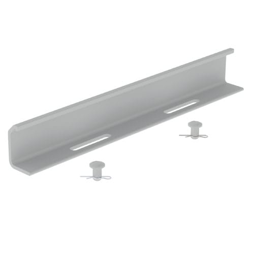 UNEX APARELLAJE ELEC UNY66824 66 GIUNTO LINEARE CON PERNI GRIGIO 60 U2