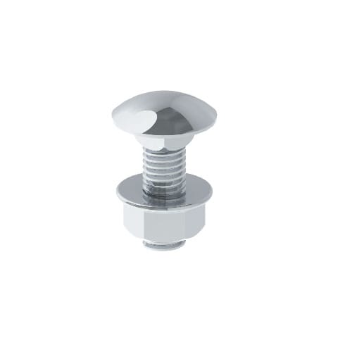 UNEX APARELLAJE ELEC UNY66839-A4 66 BULLONI DIN603 ISO8677 M8X25 AISI 316