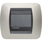 BTICINO - BTIL4802TC LIVING INT - PLACCA 2 POSTI TITANIO CHIA