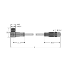 TURCK BANNER SRL - TUK6699205 WK4.5T-10-RS4.5T/S2500