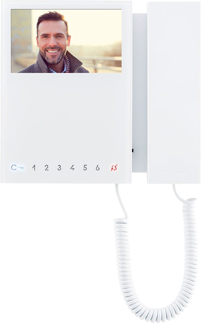 COMELIT GROUP SPA - COE6701W/8 VIDEOCITOFONO MINI CON 8 PULSANTI. SB2