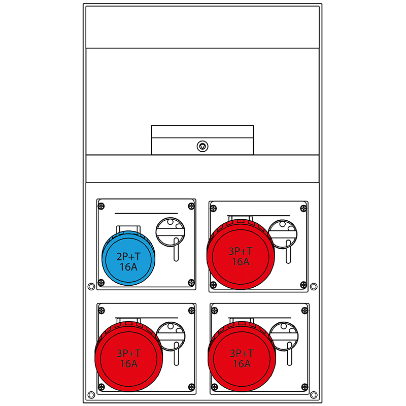 SCAME PARRE SPA - SCA670.6546-07 QUADRO DI DISTRIBUZIONE ASC