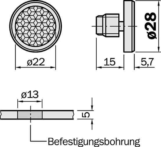 SICK - SIK1003546 PL22-1 REFLECTOR