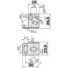SICK - SIK2012938 BEF-WK-W12 MOUNTING BRACKET SMALL