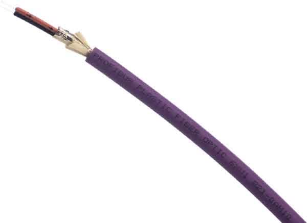 SIEMENS - SIE6XV18210AH10 PROFIBUS PLASTIC FO CABLE SOLD BY THE M